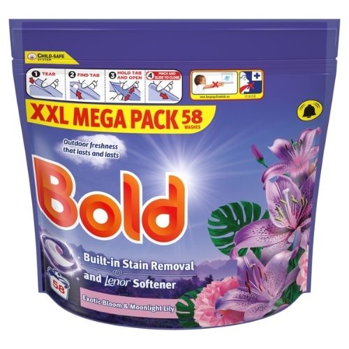 BOLD ALL-IN-1 PODS EXOTIC BLOOM 58W