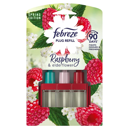 FEBREZE 3VOLUTION REFILL RASPBERRY & ELDERFLOWER 20ML