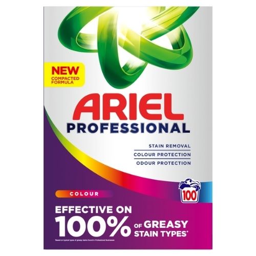 ARIEL PROFESSIONAL COLOUR LAUNDRY POWDER 100W 5.5KG