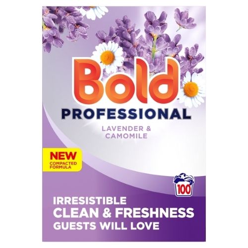 BOLD PROFESSIONAL LAVENDER & CAMOMILE LAUNDRY POWDER 100W 5.5KG