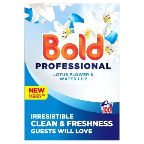 BOLD PROFESSIONAL LOTUS FLOWER &WATER LILY LAUNDRY POWDER 100W 5.5KG