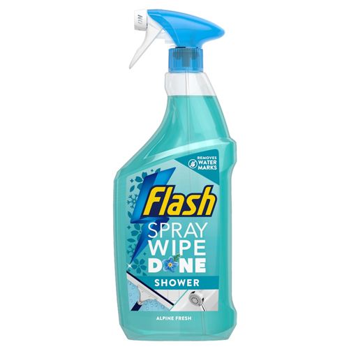 FLASH SPRAY WIPE DONE SHOWER ALPINE FRESH 800ML