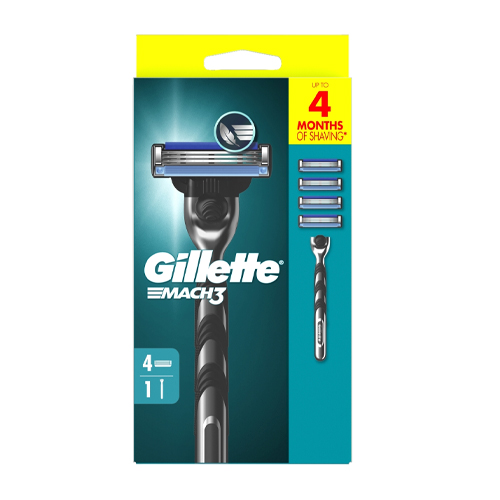 GILLETTE MACH3 RAZOR FOR MEN 4S