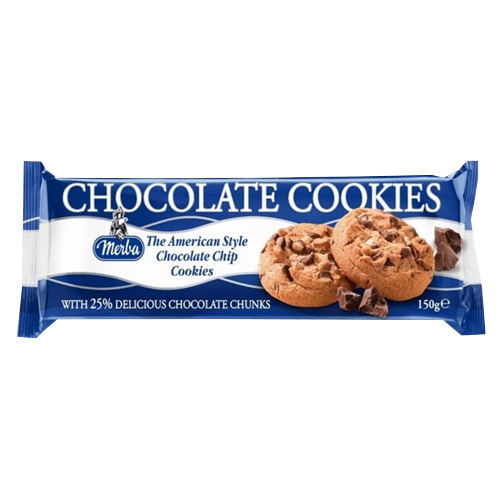 MERBA CHOCOLATE CHIP COOKIES 150G