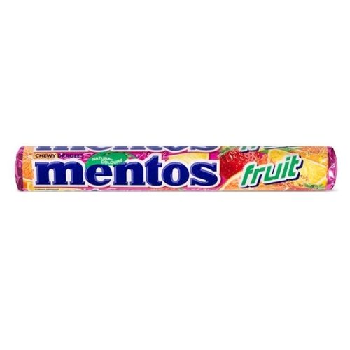 MENTOS FRUIT CHEWY DRAGEES 38G