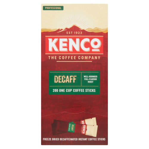 KENCO DECAF ONE CUP COFFEE 200 STICKS 360G