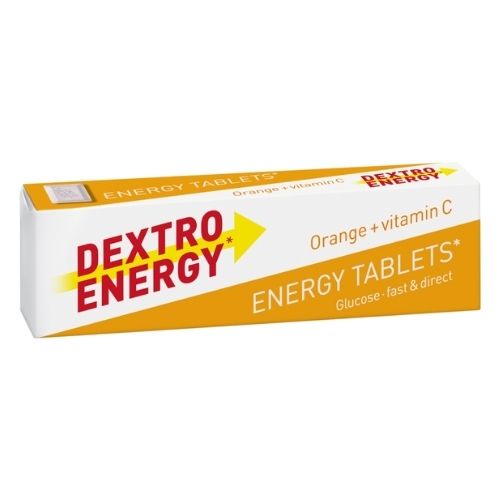 DEXTRO ENERGY ORANGE + VITAMIN C ENERGY TABLETS 47G