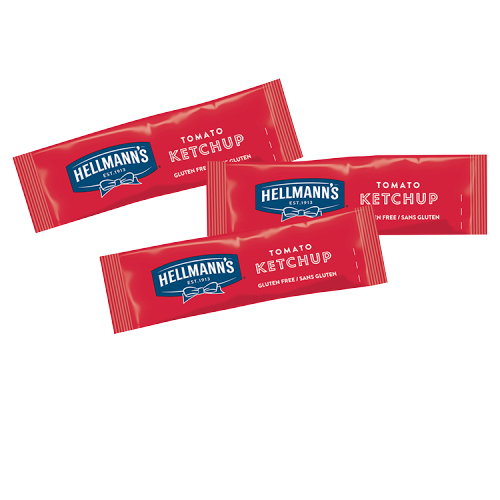 HELLMANN'S KETCHUP 198X10ML