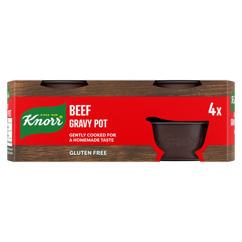 KNORR GRAVY POT BEEF 4S 112G