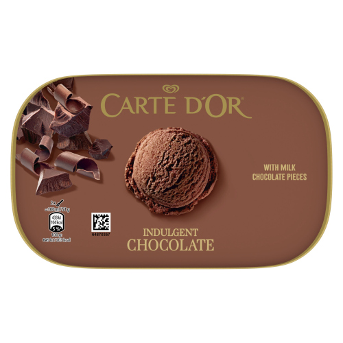 CARTE D'OR ICE CREAM TUB INDULGENT CHOCOLATE 900 ML