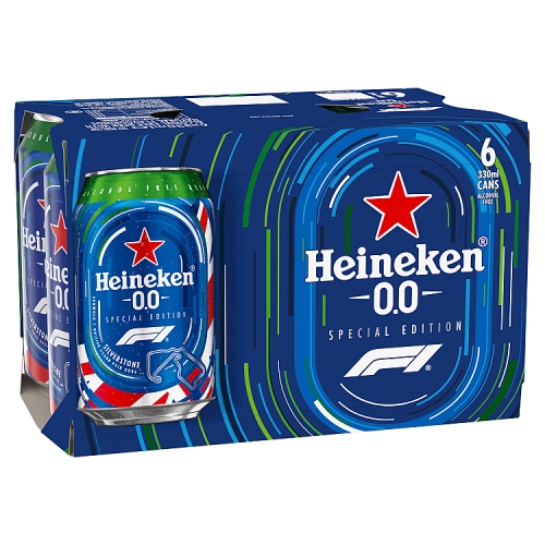 HEINEKEN ALCOHOL FREE 6PK 330ML