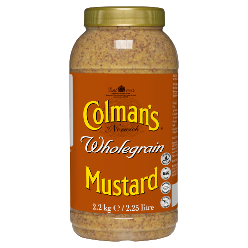 COLMAN'S WHOLEGRAIN MUSTARD 2.25L