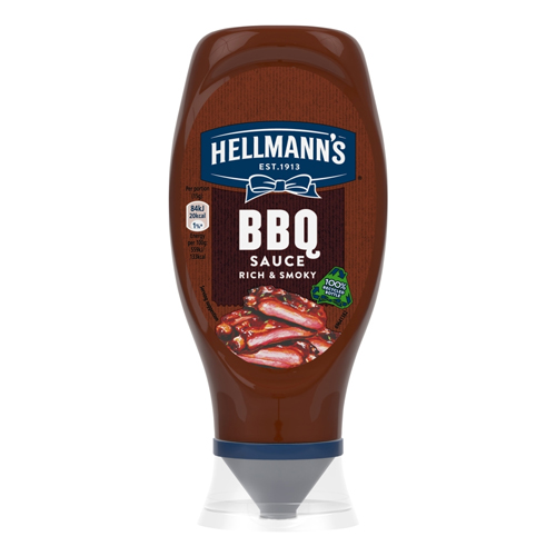 HELLMANN'S SMOKEY BBQ SQUEEZY 430ML