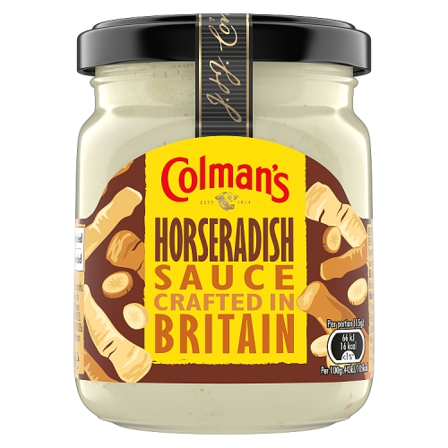 COLMAN'S HORSERADISH SAUCE 136G