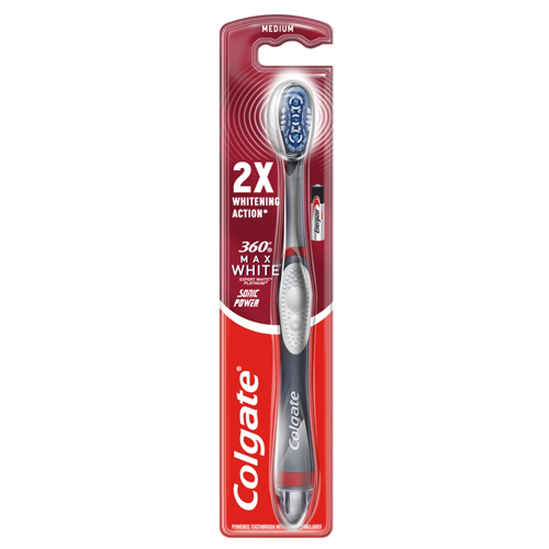 COLGATE TOOTHBRUSH MAX WHITE ONE PLATINUM HYBRID 1S