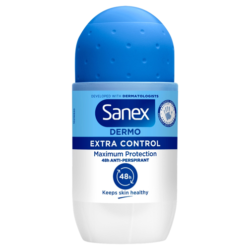 SANEX DEODORANT ROLL ON EXTRA CONTROL 50ML