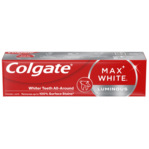COLGATE TOOTHPASTE MAX WHITE LUMINOUS 75ML