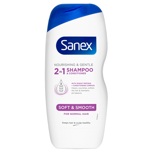 SANEX SHAMPOO 2IN1 250ML