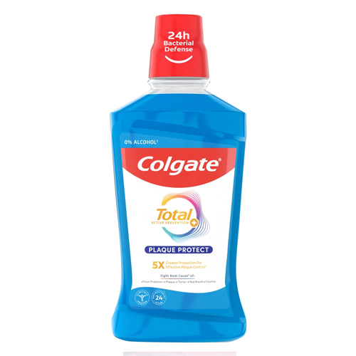 COLGATE MOUTH RINSE TOTAL BLUE 500ML
