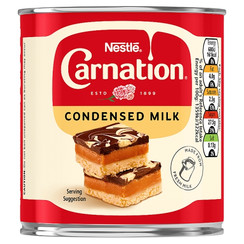 CARNATION SWEETENED CONDENSED MILK 24X 397G