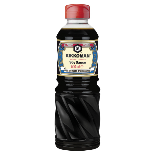 KIKKOMAN NATURALLY BREWED SOY SAUCE 500ML