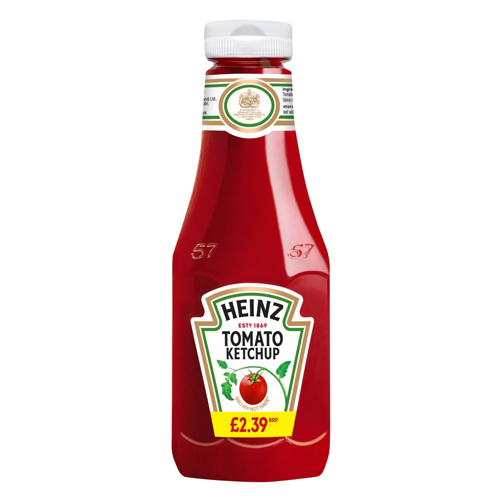 HEINZ TOMATO KETCHUP SQUEEZY PMP £ 2.39 342G
