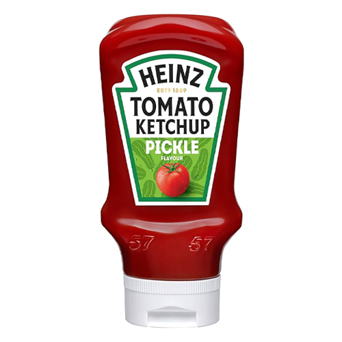 HEINZ PICKLE FLAVOUR TOMATO KETCHUP 400ML