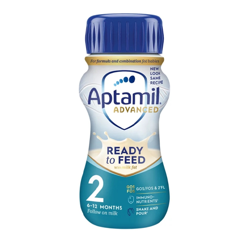 APTAMIL ADVANCED 2 FOLLOW ON MILK 6-12 MONTHS 200ML