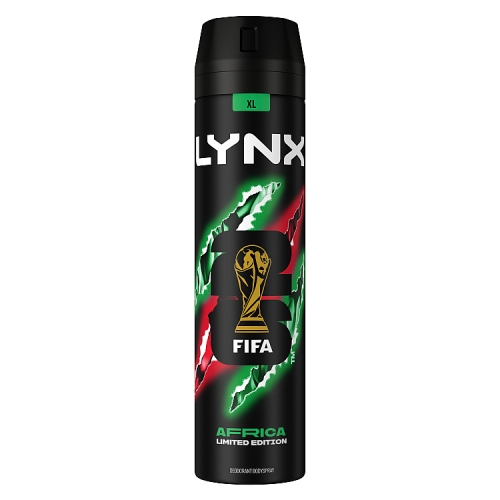 LYNX BODYSPRAY AFRICA XXL 250ML