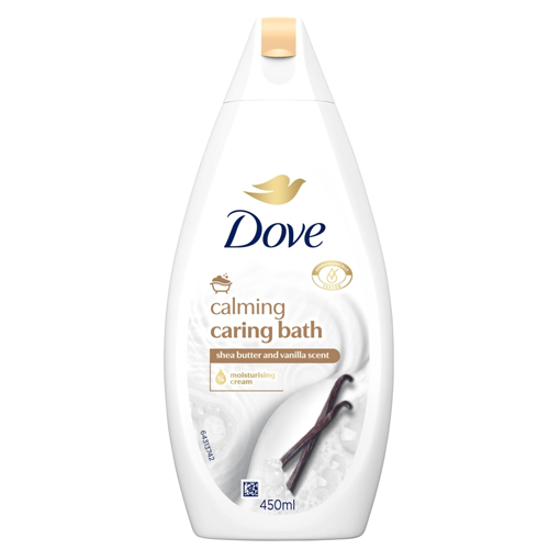 DOVE CARING BATH SHEA BUTTER & WARM VANILLA 450ML