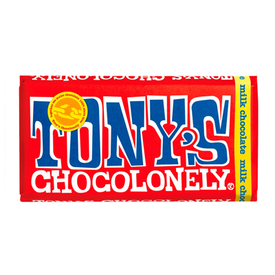 TONY'S MILK CHOCOLATE 180G