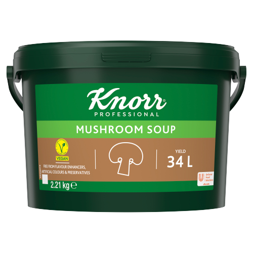 KNORR PROFESSIONAL MUSHROOM SOUP 200 PORT 2.21KG