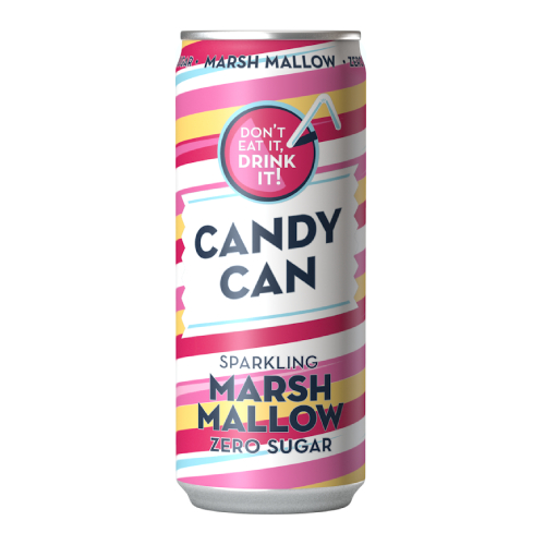CANDY CAN MARSH MALLOW NO SUGAR 330ML