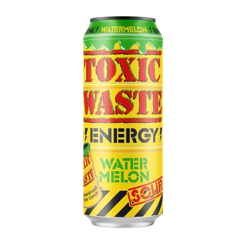 TOXIC WASTE WATERMELON ENERGY CAN 500ML