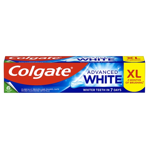 COLGATE TOOTHPASTE ADVANCED WHITE 125ML