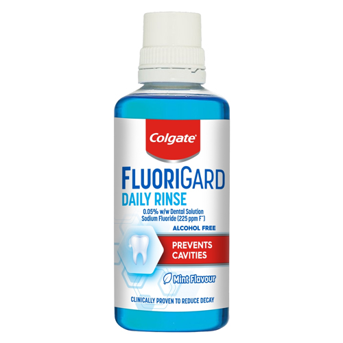 COLGATE MOUTH RINSE FLUORIGARD BLUE 400ML