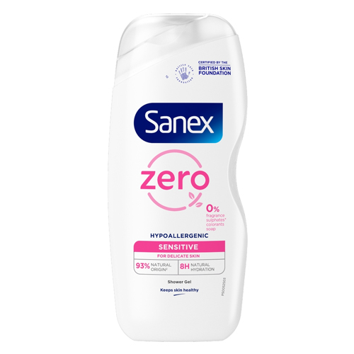 SANEX SHOWER GEL ZERO% SENSITIVE 225ML