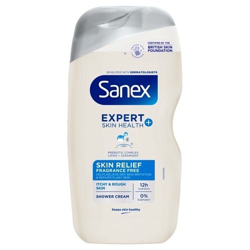 SANEX SHOWER GEL ESH+ SKIN RELIEF 450ML