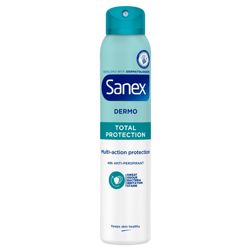 SANEX DEODORANT SPRAY TOTAL PROTECTION 200ML