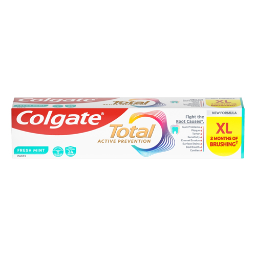 COLGATE TOTAL ACTIVE PREVENTION FRESH MINT TOOTHPASTE 125ML