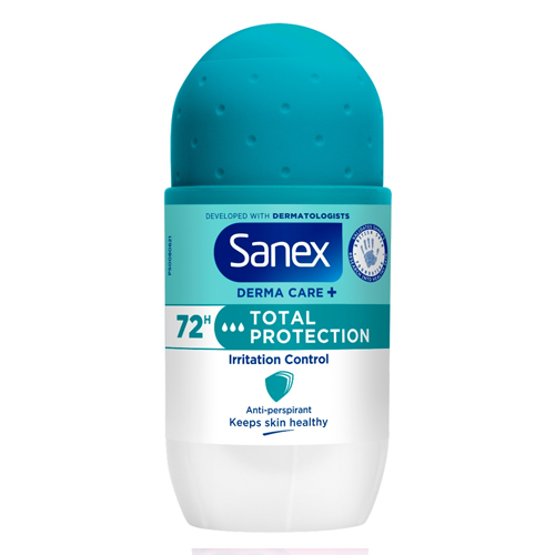 SANEX DEODORANT ROLL ON TOTAL PROTECTION 72HRS 50ML