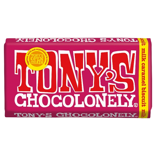 TONY'S MILK CARAMEL BISCUIT 180G