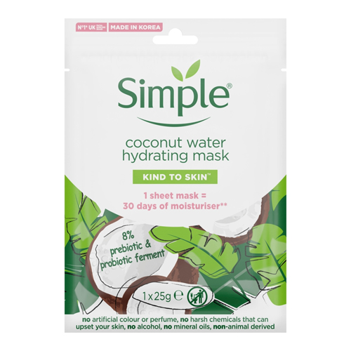 SIMPLE SHEET MASK COCONUT WATER 1PC