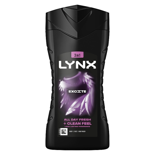 LYNX SHOWER GEL EXCITE 225ML