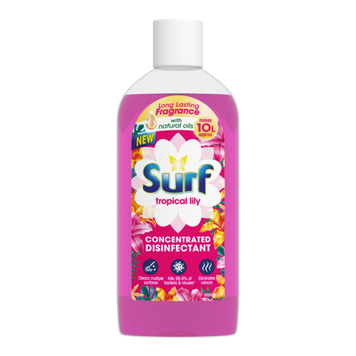 SURF DISINFECTANT LIQUID TROPICAL LILY 240ML