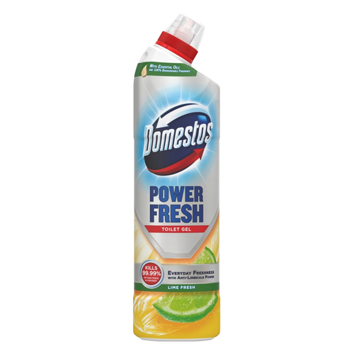 DOMESTOS TOILET GEL LIME 750ML