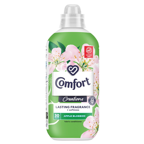 COMFORT CREATIONS FABRIC CONDITIONER 30W APPLE BLOSSOM 900ML