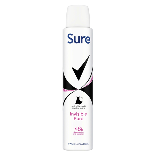 SURE WOMEN APA INVISIBLE PURE 200ML