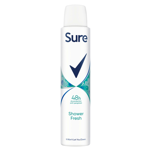 SURE WOMEN APA SHOWER FRESH 200ML