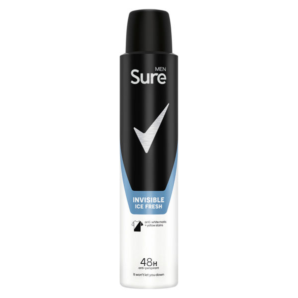 SURE MEN APA INVISIBLE ICE 200ML